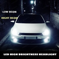 FOR Volkswagen Scirocco 6500k T15 T10 H7 White Canbus LED Headlight / Reverse Bulb  Error Free