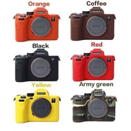 Soft Silicone Camera Case Bag Ruer Cover Body For Alpha 7 A7M4 A7 IV postma