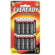 Eveready - Super Heavy Duty Battery Pack AA, AAA, D2, 9V1, C2