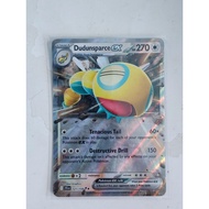 Pokemon dudunsparce ex journey together card