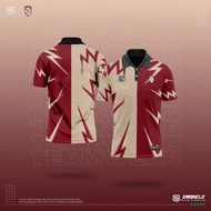 💥💥Jersey Retro Collar Selek Lightning Dragon 💥💥Japanese Retro Jersi Baju Retro Kanak Kanak Lelaki Perempuan Unisex Polo Shirt Short Sleeve Retro Jersey Football