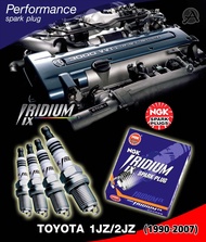 หัวเทียน IRIDIUM IX สำหรับเครื่อง Toyota 1JZ-GE/GTE 2JZ-GE/GTE ปี1990-2007/// ชุด 6 ชิ้น