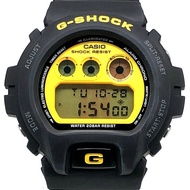 卡西歐 G-SHOCK DW-6900BHTG-9 阪神虎 2003 聯名款腕錶，黑黃配色，2003 年 3 月發售，三國丘店，IT9OVTPR5B05