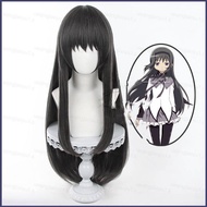 MG Puella Magi Madoka Magica Akemi Homura Cosplay Wig Anime Hair Hairpiece Heat Resistant Halloween Party