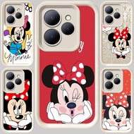 M-114 Minnie White Casing for Infinix Smart HOT 7 40i 9 Note 40S GT Zero 30 30I 8 20 40 Play Pro Plu