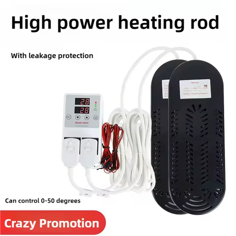Outdoor fish pond heater, fish tank heating rod, automatic fish pond, outdoor shrimp pond heater, co