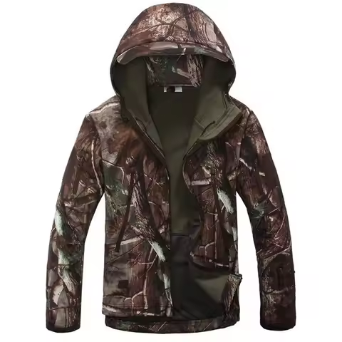 Lurker Shark Skin Soft Shell Outdoor Tactical Jacket Waterproof Windbreaker Tadcamo Hunting Camoufla