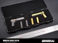 GENERAL GA 009 1 6th Modified M1911 Pistol Model For Usual Doll