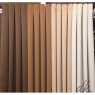 BLOCKOUT RING CURTAIN MALL QUALITY size (4-10ft)