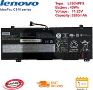 (ส่งฟรี ประกัน 1 ปี)Battery Notebook Lenovo IdeaPad C340 14API 14IML L18M4PF3 L18M4PF4 L18C4PF4 L18C