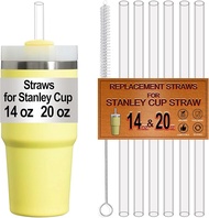 6-Pack Straws for Stanley Cup 40 OZ Replacement Straw for Stanley 40OZ Tumbler Accessories ReusableD