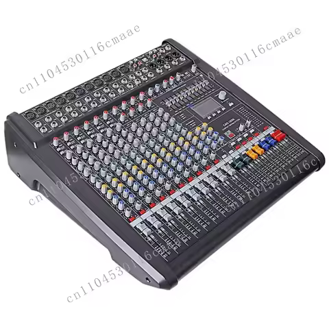 CMS1000-3 Dual DSP Effects Audio Mixer Dj Audio Mixer Pro Mixer with Plastic Case