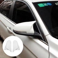 台灣現貨BMW 碳纖維白色後視鏡蓋帽適用於寶馬 F20 F21 F22 F30 F32 F36 X1 M3  露天市集