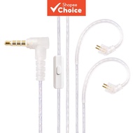 KBEAR ST10 Replacement IEM Cable for KZ ZSN PRO X Upgraded 2-PIN Audio Wire