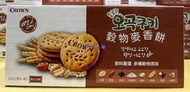 美兒小舖COSTCO好市多代購～Crown 穀物麥香餅(24gx40入)