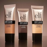 Elf Soft Glam Foundation - Hydrating, Satin Finish, Medium Buildable Coverage, Longlasting