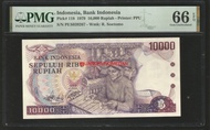Uang kuno 10000 Rupiah Gamelan PMG