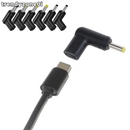 TRENDYZONE0I USB C PD to DC Power Connector, Universal Charging Adapter Type C to DC Jack Plug, for 