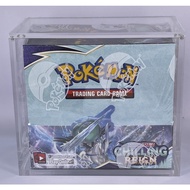 Top Selling Chronogard Brand Pokemon Acrylic Display Booster Box with UV Protection