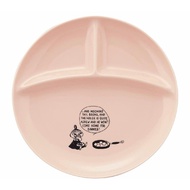 Moomin Moomin 3 Grid Ceramic Disc (Pink) Made in Japan