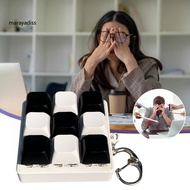 <MYS> 9 Keys Keyboard Clicker Keyboard Keychain Toy Stress Relief Keyboard Clicker Keychain Fun Sens