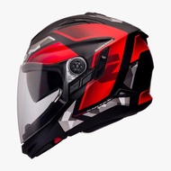 NEWEST Zeus ZS613 C ZS 613 Matt Black AJ14 Red Helmet