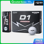 HONMA | D1 Speed Monster 3-Piece White Golf Ball