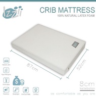 Izzii - Baby Mattress Latex fitted for Joie Kubbie Sleep 87x52x8cm