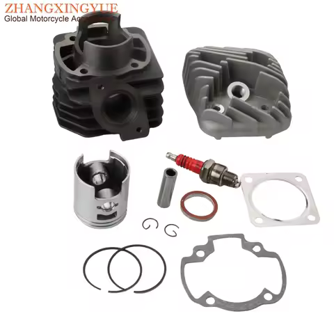 Scooter 70cc Big Bore Cylinder Kit & Head For Kymco Curio CX50 DJ Fever 1 2 KB 50 Meteorit Scout 50c