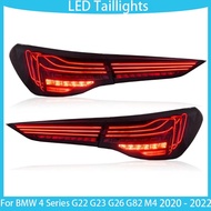 LED Taillights For BMW 4 Series G22 G23 G26 G82 M4 CSL Rear Taillight Turn Signal Lamp Car Accessori