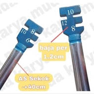 Iron Bending Tool for Project Workers with Sizes 6, 8, 6, 10, 10, 12/ 6, 8, 10, 12, Construction Wor
