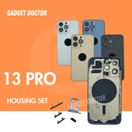 GADGET DOCTOR 13PRO - Full Set Housing / Frame Housing / Back Glass Housing { ReadyStock }