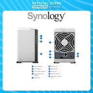 SYNOLOGY DS220J 2BAY/REALTEK/1.4GHZ/512MB/1GLAN