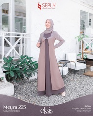 BUSANA MUSLIM SARIMBIT COUPLE ETHICA - EKSIS 238 MAUVE SHADOW
