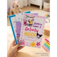 Kids Activity Book / Activity Book Souvenir / Birthday Souvenir