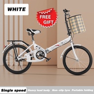 AENXRD ZD Folding Bike 20 Inch Bike Cycling Mountain foldable bicycles for adults basikal dewasa lel