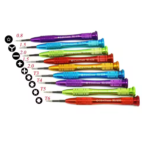 For PS5 PS4 Xbox One Series X/S For Nintendo Switch Cross Triangle Screwdriver Phillips 1.5mm Slotte