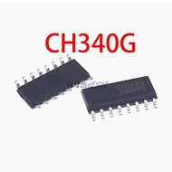 5PCS CH340G SOP16 340G SOP 16 CH340 SOP Original  IC R3 Board Free USB Cable Serial Chip