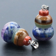 7 Chakra Gourd Pendant – Good Energy Enhance Luck Attract Wealth Your Life
