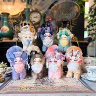 YAFEN Tutulong ชุดปาร์ตี้น้ำชาแนวแฟนตาซีป่าตุ๊กตาปริศนากล่องปริศนาตุ๊กตากระต่ายของขวัญวันเกิด