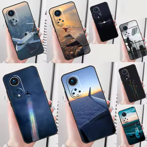 Airplane Aircraft Plane Case For Honor Magic 7 5 6 Pro Honor 200 Pro X9b X9a X8b X8a X8 X9 X9c 50 70