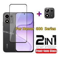 2in1 Screen Protector Tempered Glass For Honor 600 Smart Pro Lite 5G 2026 Honor600 600Pro 600Smart 6