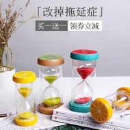 Children Adjustable Hourglass Timer Shock-resistant 20 Time 3/5/10/15/30 Minutes Half Hour Funnel