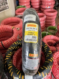 ยางPirelli Rosso 2 120/70ZR17 (58W) TL DR2-F Pirelli Enhanced Patch Technology (EPT) เพิ่มหน้าสัมผั