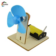 chulisia DIY Electric Fan Toy Science Experiment Kit Assembly Kit Electrical Electric Circuit Motor 
