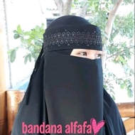 Niqab Bandana Veil / Alfafa Bandana Lace Bandana Chiffon Niqab