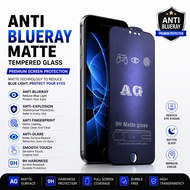 AG Full Cover Anti Blue + AG Matte 9H Tempered Glass Huawei Nova 7 7i SE 5T 4 4e 3 3i 2i 2 Lite Y7A 
