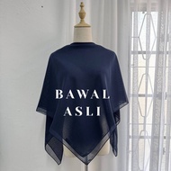 Tudung Bawal Asli Basic Material Cotton Voile Jepun Bidang 45'