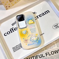 KONSMART Cute Patrick Star Plating Camera Frame Phone Case for VIVO V30 5G V30 Pro 5G V29 5G V29e 5G