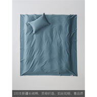 100S長絨棉床單單件純棉全棉貢緞可裸睡1.8m床單雙人宿舍床上用品